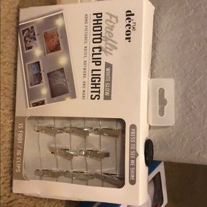 White glow photo clip lights
